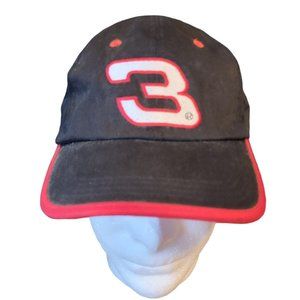 Black and Red Number 3 Cap